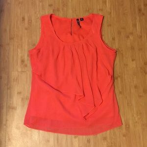 Size M orange Milano tank top